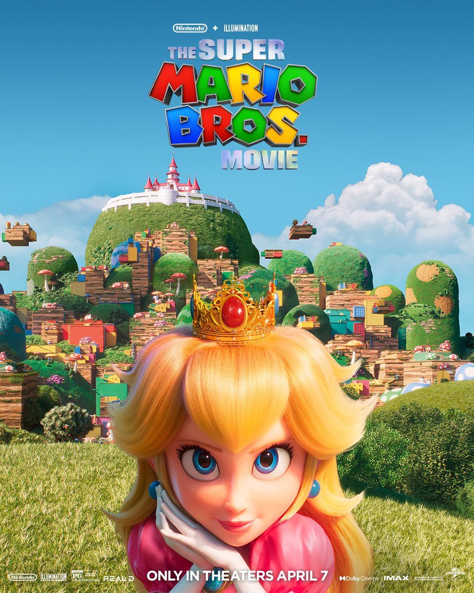 Peach will be on the big screen again April 3, 2026!

.
.
#PrincessPeach #Peach #TheMarioMovie #MarioMovie #Nintendo #TheSuperMarioMovie #TheSuperMarioBrosMovie #TheSuperMarioMovie #MarioBrosMovie #Mario #Mar10Day