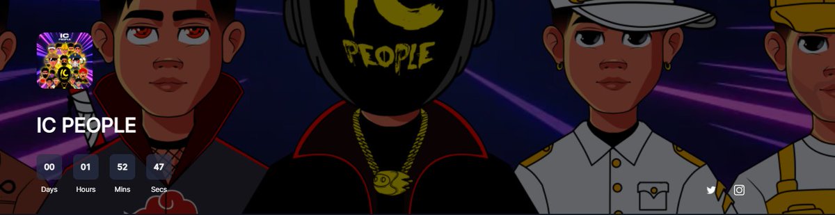 Peopleicp's tweet photo. 1hour and 52minutes for IC PEOPLE NFTS MINTING 

https://t.co/pjZsBQ9PLg https://t.co/4dMtjOpemj