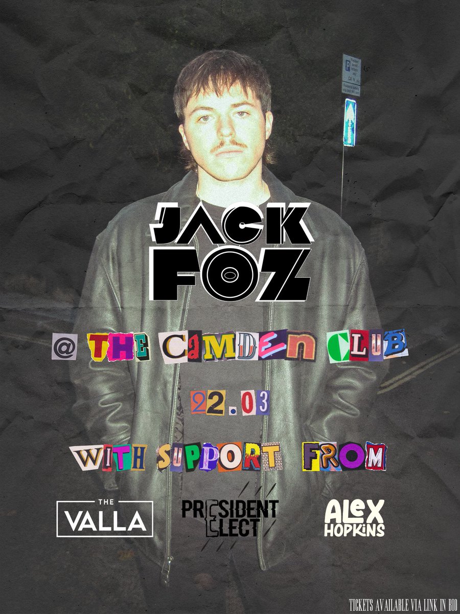 jackfozmusic (@jackfozmusic) on Twitter photo Just under two weeks until my biggest show, that Iβm putting on completely independently!
If you fancy coming down to see <a href="/iamalexhopkins/">Alex Hopkins</a>, <a href="/presidentelctuk/">President Elect</a>, <a href="/TheVallaband/">The Valla</a> and myself, make sure you grab a ticket - not too many left now!
Canβt wait! πΈ
shorturl.at/qxCES Just under two weeks until my biggest show, that Iβm putting on completely independently!
If you fancy coming down to see <a href="/iamalexhopkins/">Alex Hopkins</a>, <a href="/presidentelctuk/">President Elect</a>, <a href="/TheVallaband/">The Valla</a> and myself, make sure you grab a ticket - not too many left now!
Canβt wait! πΈ
shorturl.at/qxCES