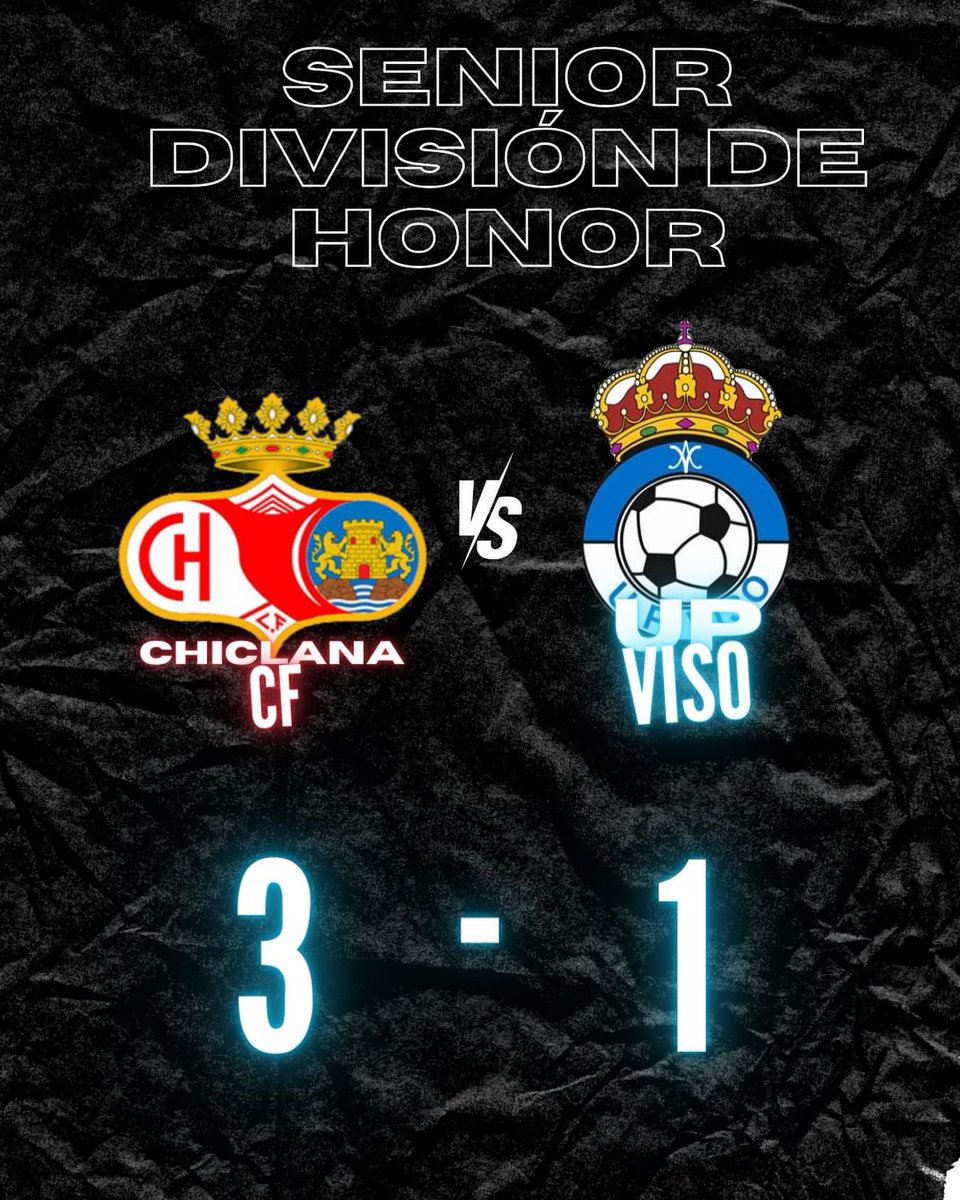 up_viso's tweet photo. ✈️CHICLANA CF 3-1 UP VISO✈️

Independientemente del resultado nos gustaría agradecer al Chiclana la acogida que nos tienen siempre y dar la enhorabuena por el resultado.

#UPViso #MuyDelUPViso https://t.co/q9WADGSC0F