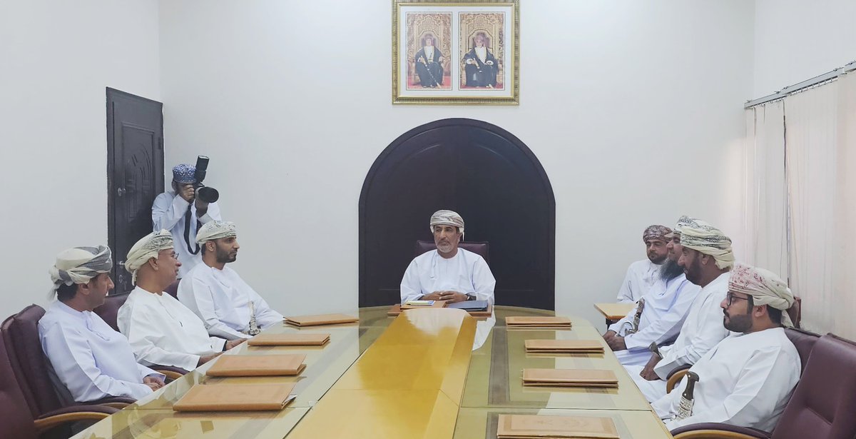 اجتماع لجنة رؤية هلال شهر #رمضان المبارك بولاية #صحار