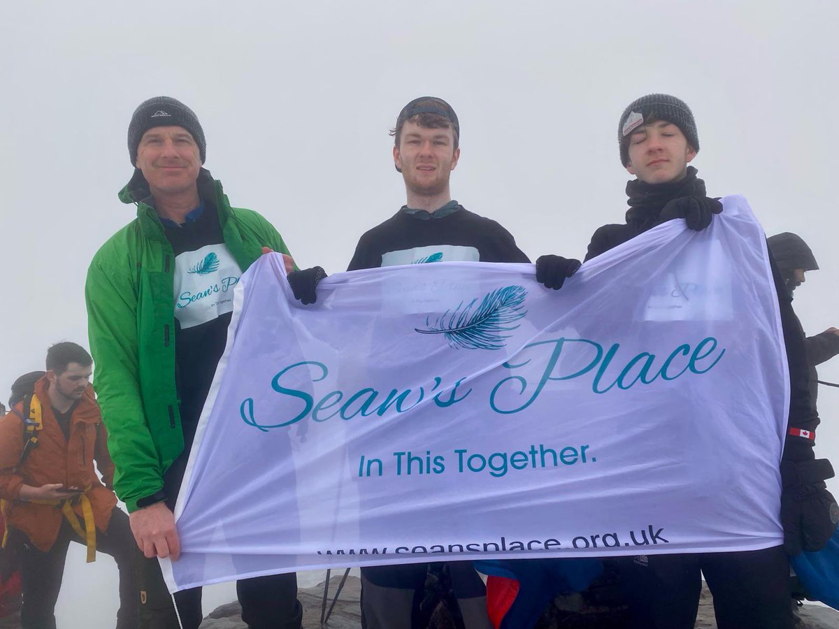 pauladwan's tweet photo. So proud of my boys always but especially today on Mother’s Day
Day 2 of their double walk up Snowdon for @SeansPlace2 raising awareness of men’s mental health xx

https://t.co/HLzmmeiqrX https://t.co/zFSzTSkWK1