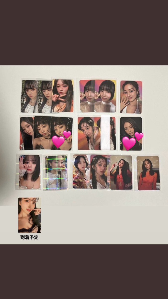 zae135777's tweet photo. @______970324 ありがとうございます！
💕の2枚は可能でしょうか？
難しかったら上から二段目のチェヨンちゃんでお願いします🙇‍♂️ https://t.co/GlSz3Y4W4o