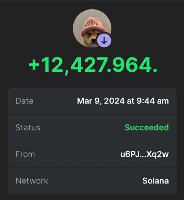 Trend_Cryp2's tweet photo. $WIF Airdrop open 🪂

Drop your $SOL address 👇🏻

Follow 🔔 and Retweet https://t.co/GfVIGRLLLe