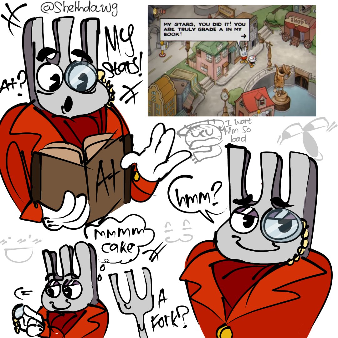 sheshhdawg's tweet photo. I can't do this anymore man,I'm obsessed over a damned fork-
#CupHead #cuphead #Forkington #silverworth #Cupheadnpc https://t.co/rp6tLe9clA