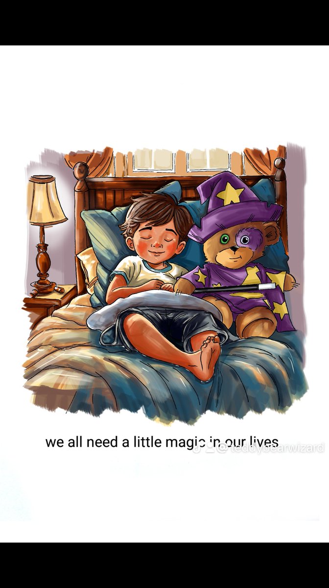 New Teddy Bear Wizard illustration for new book Blow Away Bad Dreams. We all need a little magic in our lives...

#Teddy #teddybearwizard #childrensbook #childrensillustrations #magical #wizard #kidsbooks #drawings #artwork #parents #childrenstorytime #imagination #teddybear🐻