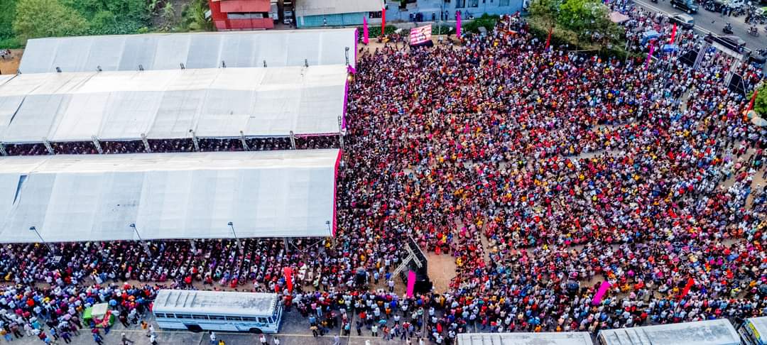 NewsWireLK's tweet photo. 📸 Colombo district conference of the National People’s Power series of district women’s conferences held in Homagama today https://t.co/tBKpnbZMBC
