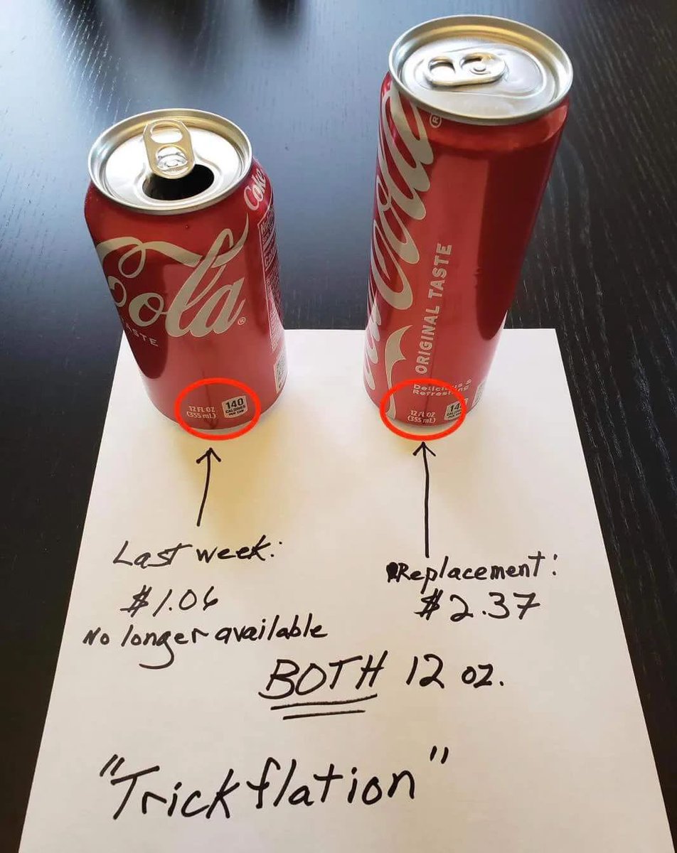 JPHilllllll's tweet photo. Damn. Haven’t heard this called “trickflation” before but yes. https://t.co/uZgsW8jJeu