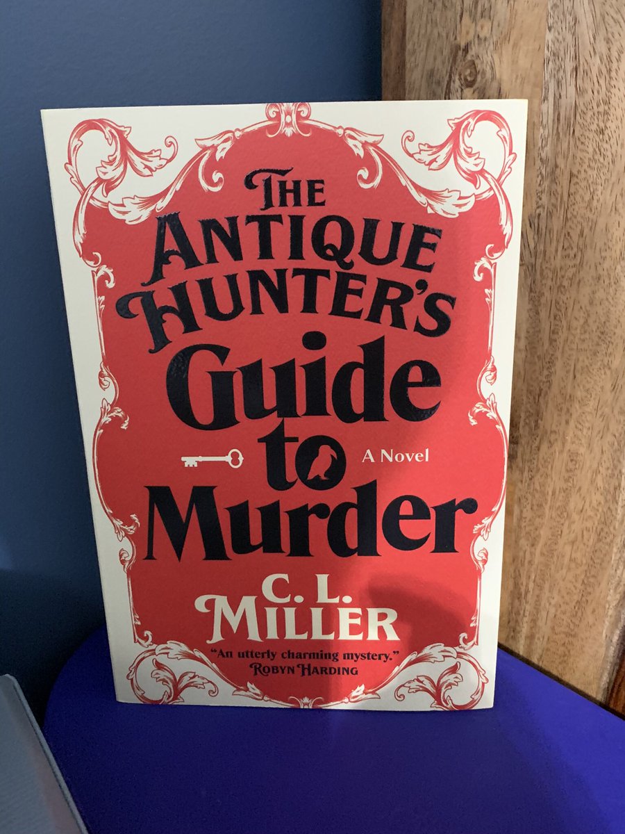 One of the great things about the #WritingCommunity is discovering books that I might not have otherwise, such as @CLMillerAuthor’s incredible “The Antique Hunter’s Guide to Murder”. Always looking for recommendations (and gift ideas)!