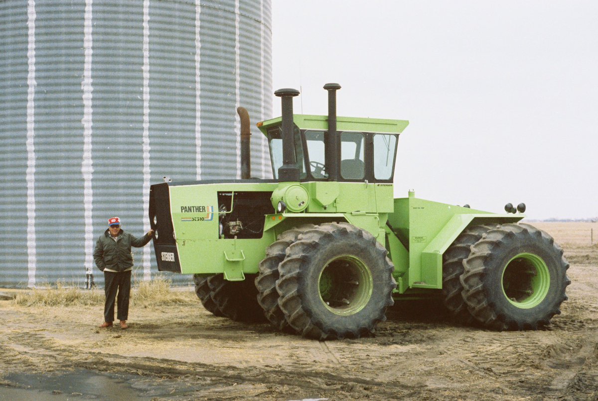 CarlNHorne's tweet photo. @TheChadColby Great tractors! This picture is from 1980. https://t.co/yzilrOy0fq