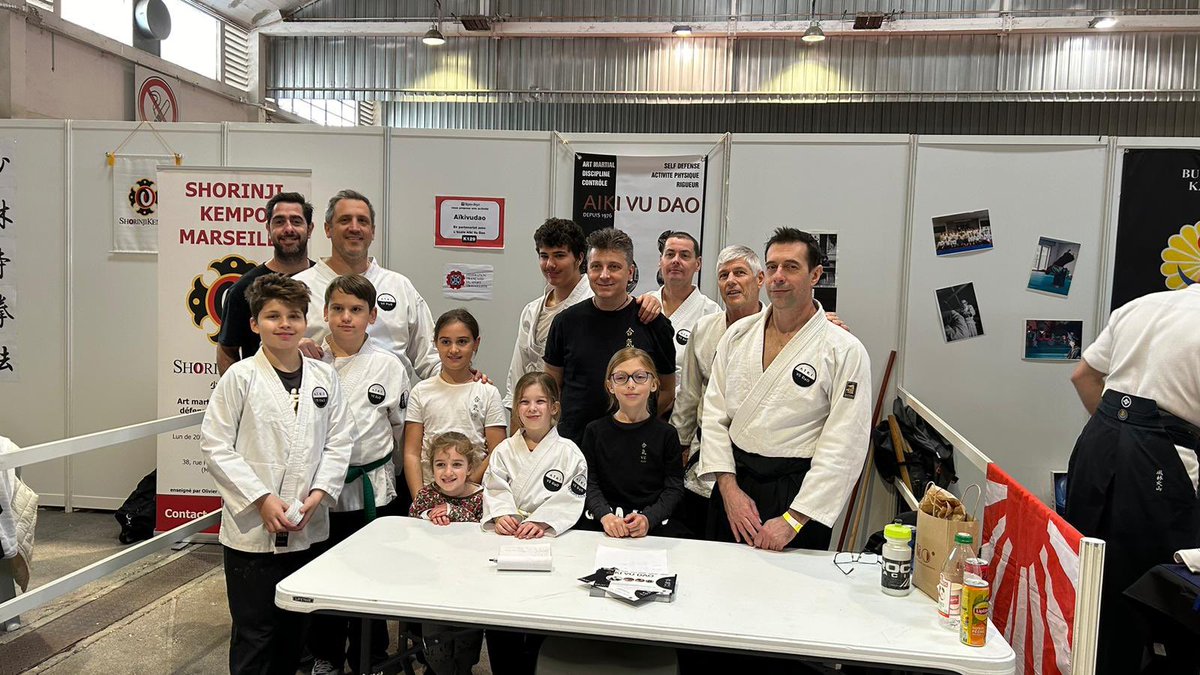 FAKVDF's tweet image. Espace #aikivudao #japanexposud2024 marseille parc Chanot