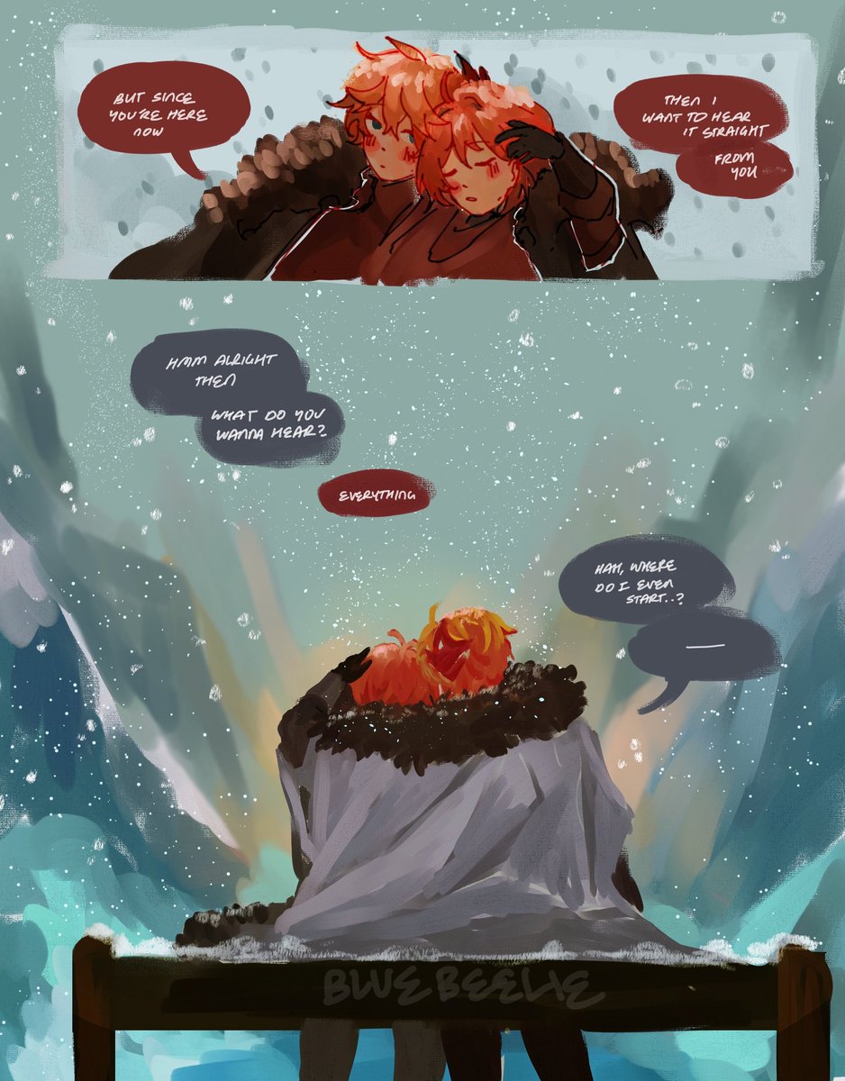 bluebeelie's tweet photo. snowy storytelling / chiluc https://t.co/ZXbwbQ4Vfd