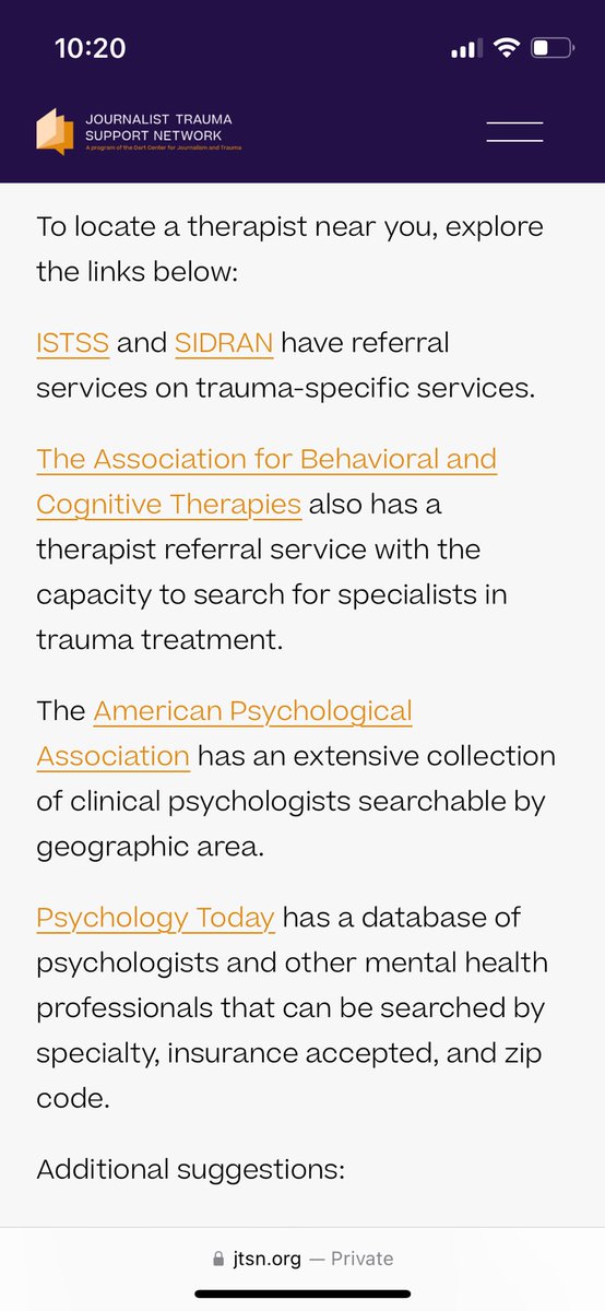 JasmineHanYe's tweet photo. And lastly, how to find a therapist if you are covered by insurance or can pay out of pocket. #NICAR24 #therapy https://t.co/aAbE7mH5fS