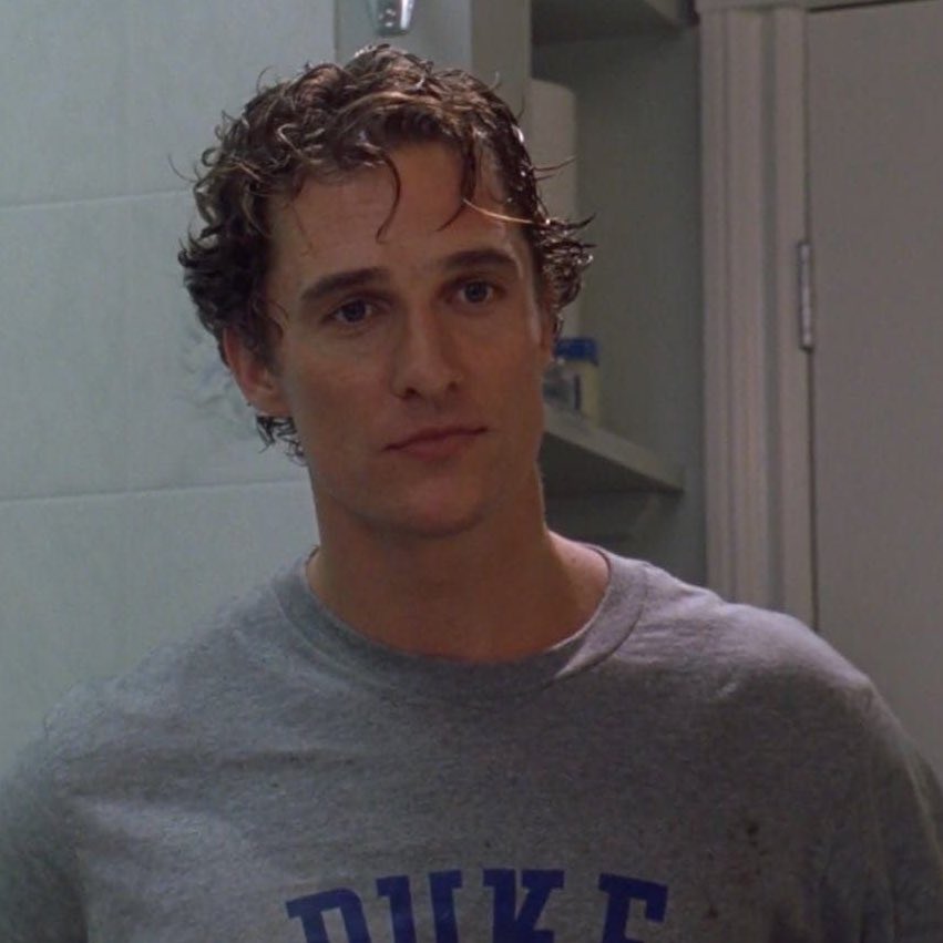 PopCulture2000s's tweet image. matthew mcconaughey in ‘how to lose a guy in 10 days’