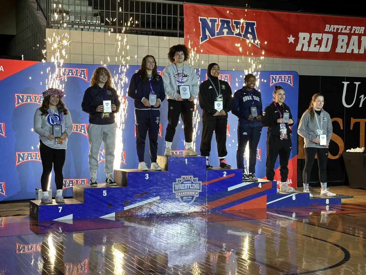 LHSwrestlers's tweet image. Congrats to Alumni Josette Partney as she becomes a 3x All American for Missouri Baptist by taking 4th @155lbs at NAIA Nationals!!!#lessthan1%