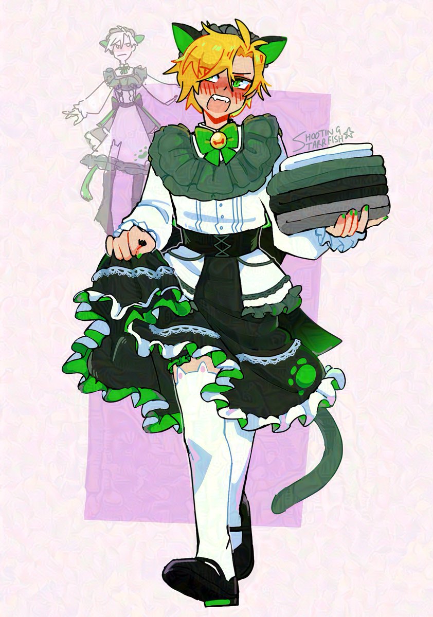 satan maid outfit!
#obeyme