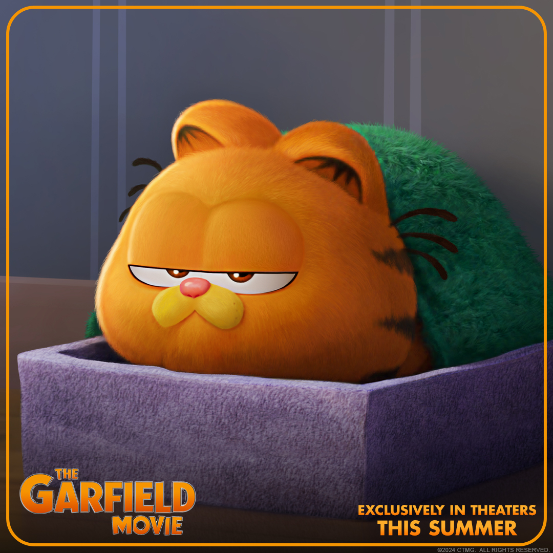 Only humans could come up with something as awful as #daylightsavings.

#GarfieldMovie is exclusively in movie theaters Memorial Day Weekend.