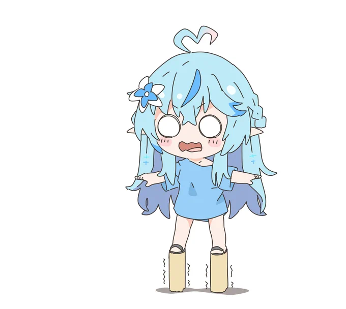 #らみらいぶ #LamyArt厚底サンダルラミィちゃん 