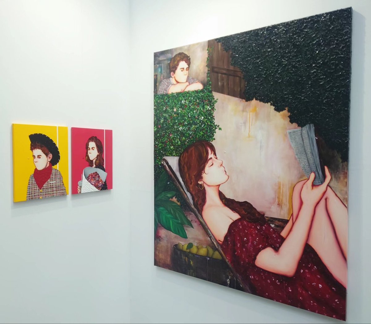 tonosan02's tweet photo. ■アートフェア東京(MU GALLERY)
■2024.3.7~3.10
■東京国際フォーラム
ayakaさんは重厚感ある作品。山下さんは初鑑賞だが気になる。
#mugallery #ayakanakamura #山下良平 #sheta #kazusamatsuyama #artfairtokyo #artfairtokyo2024 #アートフェア東京 #アートフェア東京2024 https://t.co/lcQ2leGh6H