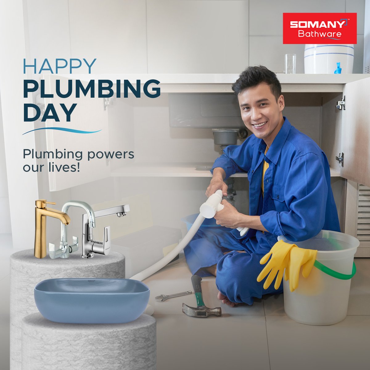 From delivering refreshing showers to whisking away wastewater, plumbing ensures our daily routines run without a hitch. Celebrating the efforts of plumbers on World Plumbing Day.
#PlumbingAppreciation #WorldPlumbingDay #WaterInfrastructure #DailyRoutines #SmoothFlow