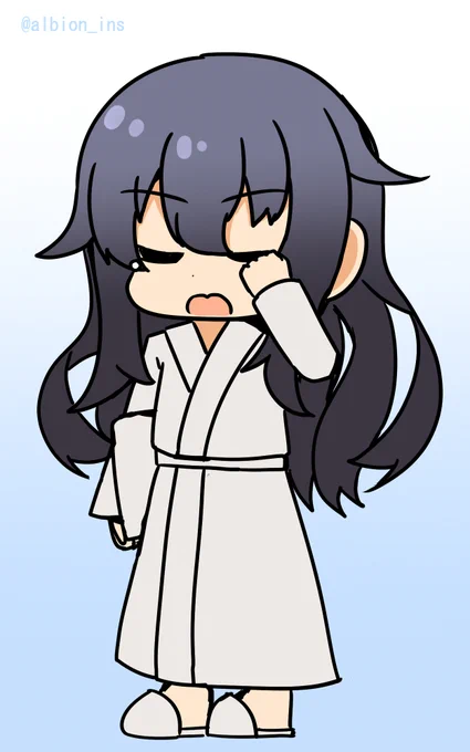 「司令官…この時間にレディを起こすなんて   どういう要件なの???」#艦これ版深夜の真剣お絵描き60分一本勝負 #艦これ版真剣お絵描き60分一本勝負_20240310 
