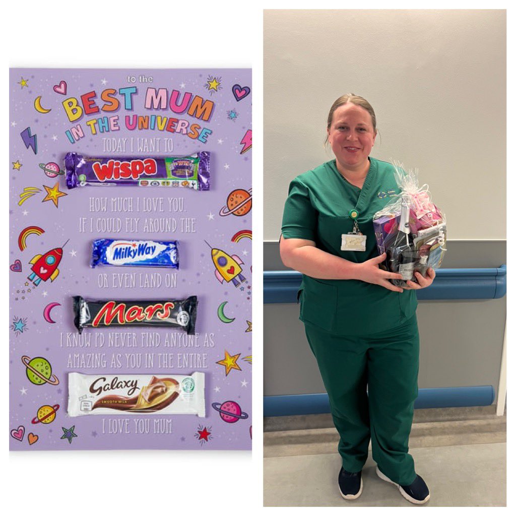 EmmaSimpkins6's tweet photo. Happy Mother’s Day to all the mums working in UHW Emergency Unit. Enjoy your gifts. @_lisamariegreen https://t.co/k0TnQAsAZ2