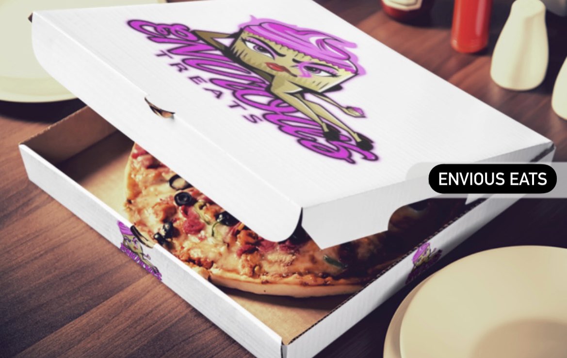 envious_treats's tweet photo. Infused pizza launching 🔜 
#Baltimore #InfusedFood #EnviousEats #DmvEats #Edibles #cannabisadvertising #cannabisculture #cannabisindustry #pizza #weedlife #WeedLovers https://t.co/wPbWsG74AN