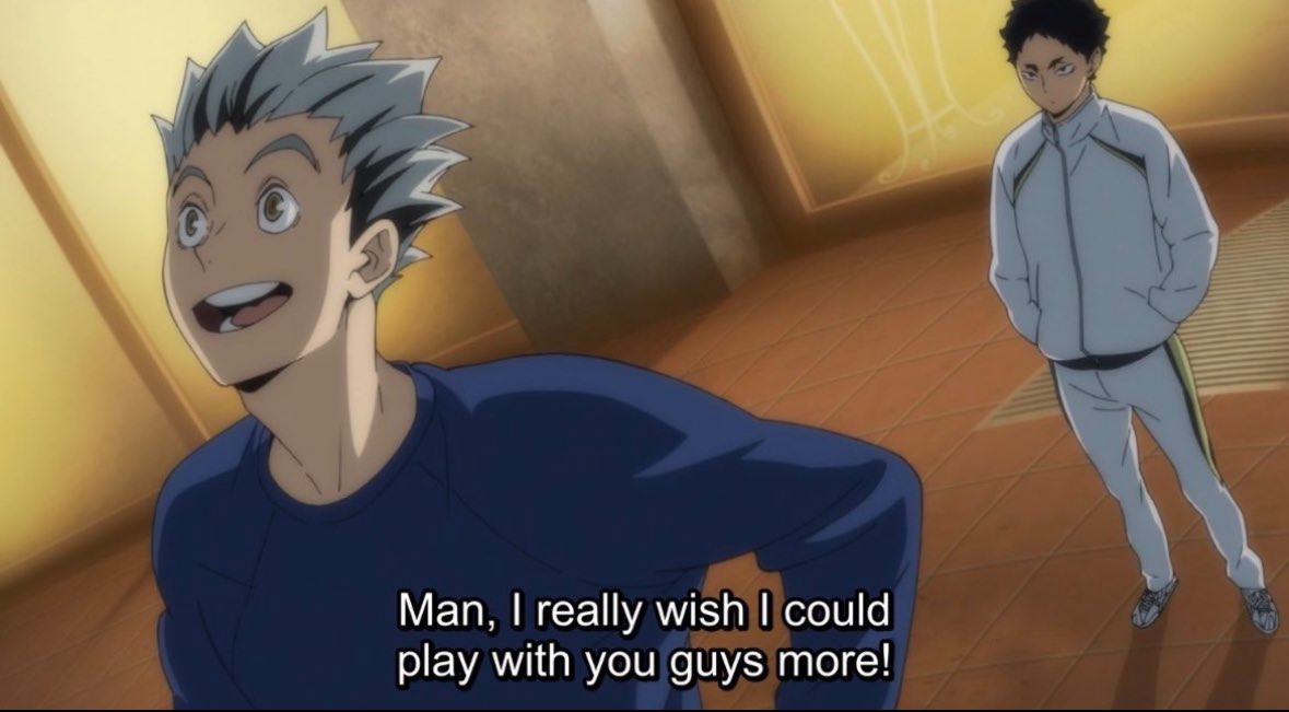 “can you please stop talking about haikyuu?” 

   N
　     O
　　　   O
　　　　   o
　　　　　  o
　　　　　   o
　　　　　  o
　　　　   。
　　　    。
　　　  .
　　　  .
　　　   .
　　　　  .