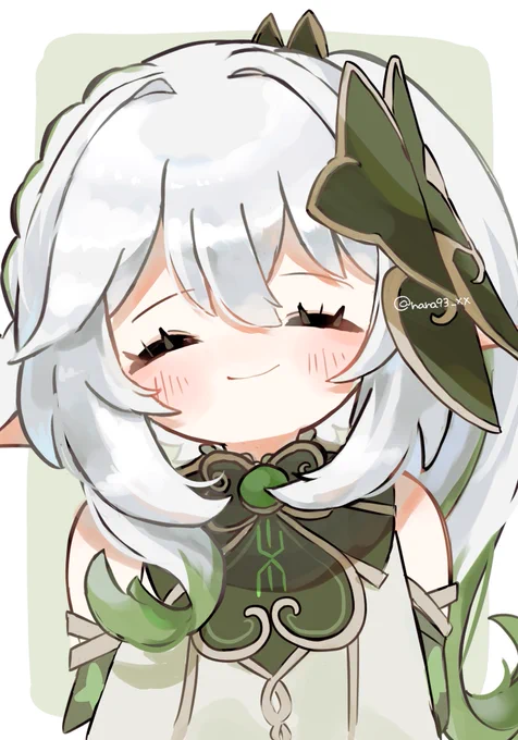 今お絵描きしんどい期なんですけど、そういう時は推しの笑顔を描くと良いと聞いたので描きました 