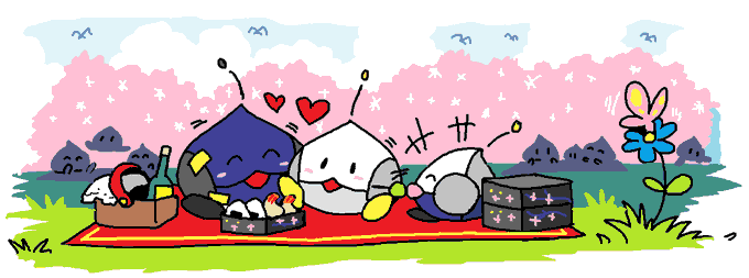 「花 ピクニック」のTwitter画像/イラスト(新着)