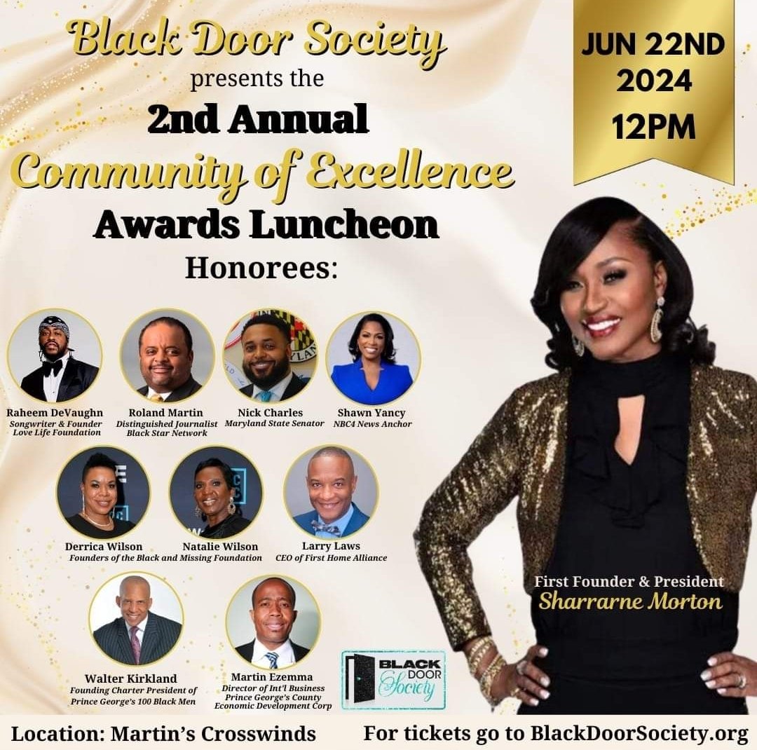 Did you get your ticket? Don't miss it because last year we sold out!!

Go to blackdoorsociety.org for tickets.