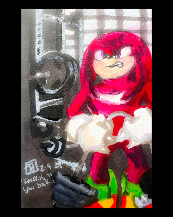 onlyonejaevonn's tweet photo. KNUCK IF YOU BUCK 4” x 6”
#knucklesonparamountplus #knuckles #knucklesonparamount #paramountplus #idriselba #gym #sonic3 #sonicandknuckles #sonic3movie #knucklestheechidna #ugandanknuckles #knucklesart #knuckles3d #knucklesvideogame #masteremerald #chaosemerald https://t.co/inrgAwtpLc