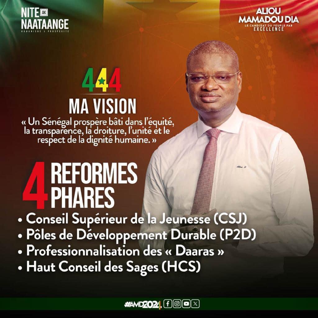 BabacarSk8's tweet photo. Meilleur candidat ✅️
Meilleur profil  ✅️
Meilleur parcours ✅️
Meilleur appareil politique ✅️

#AMD2024 
#Nitaknatangue https://t.co/7PU6muVZ1W
