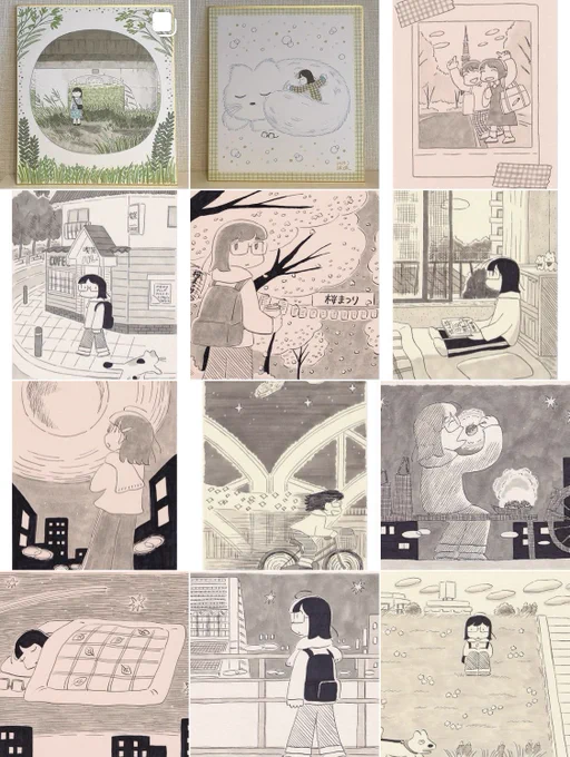 青山ブックセンターさんで開催中の原画展で販売した絵、みんな無事に旅立ったようで嬉しいです。ご購入くださった方々ありがとうございました。
『恋とか夢とかてんてんてん』の原稿を展示している原画展は3月15日まで開催しています。ぜひ遊びに行ってみてくださいー🌸 