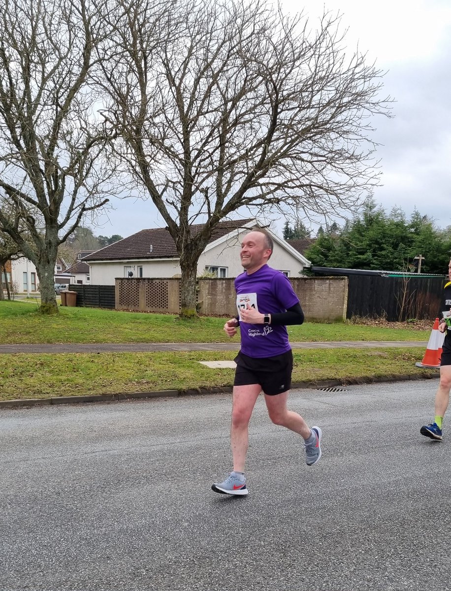 Well done Mr C! Smashing the Inverness Half for <a href="/NessCastlePS/">Ness Castle Primary School - Inverness</a> and Crocus! Fantastic effort! <a href="/ConnonMr/">Mr C HT 😁</a>