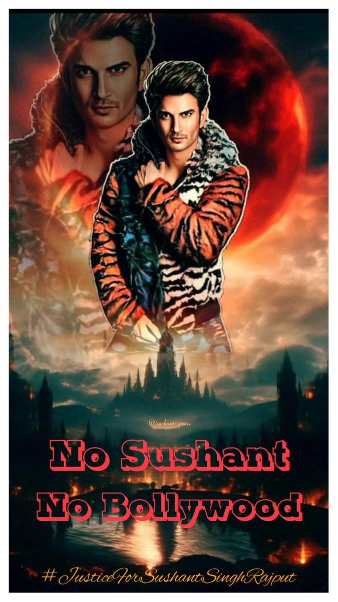 No Sushant No Bollywood 💕Our Reel & Real Hero Is Only, 'Sushant Singh Rajput!'💕 @itsSSR🦋 Who closed his eyes to open ours ... Who shown us Rheality of Bullyweed ... Whose prediction of Bullyweed Collapse is true now ... My Favourite Tagline 😍 #BoycottBollywoodcompletely