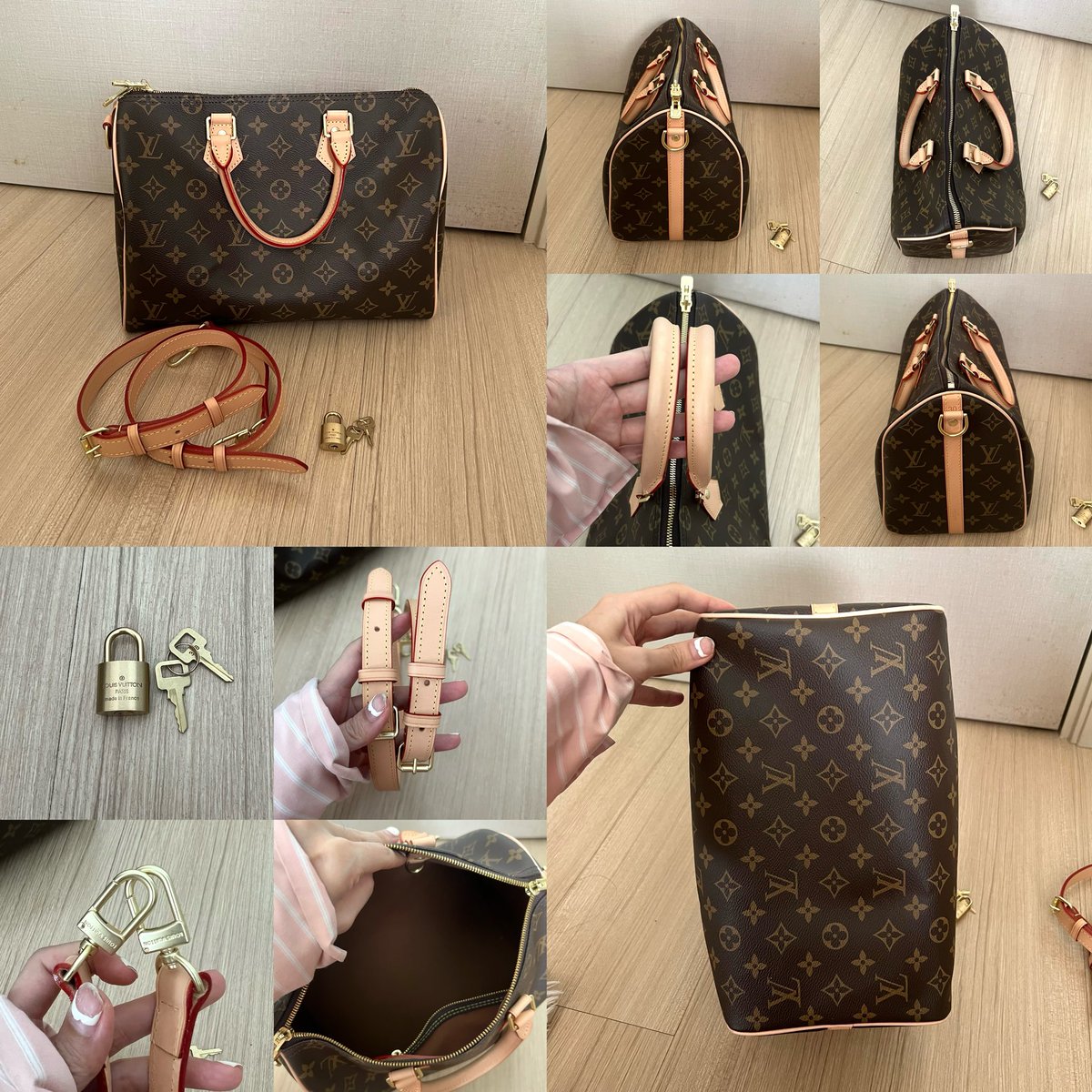 HSelleverythin1's tweet image. Monogram Speedy Bag 💖
♡ กระเป๋าทรง Speedy size 30
♡ ลาย Monogram
♡ มาพร้อมสายกระเป๋า + แม่ลูกกุญแจ

ราคา 1,590 บาท (ส่งฟรีทั่วประเทศไทย)

♡ 𝗖𝗼𝗻𝘁𝗮𝗰𝘁 : linktree.com/heejins.group 

#thaibrand #brandname #hiend
#secondhand #secondhandbrandname 
#fashion #outfit #style