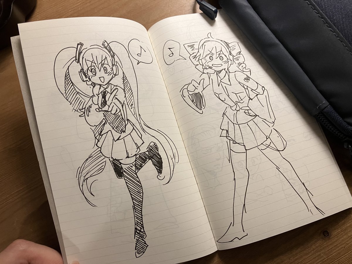 Miku and Teto :) 