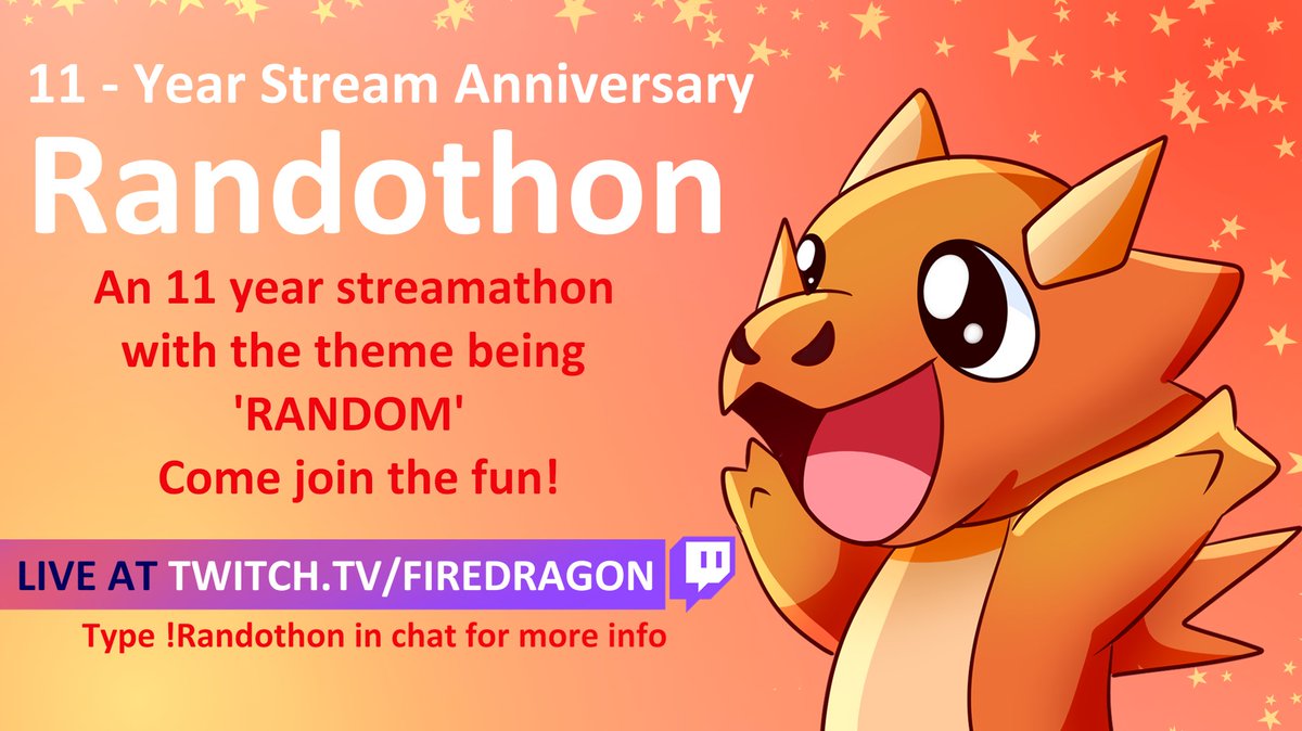 HAPPY MAR10 DAY!

The Uncapped !Randothon starts NOW:

twitch -> firedragon :3