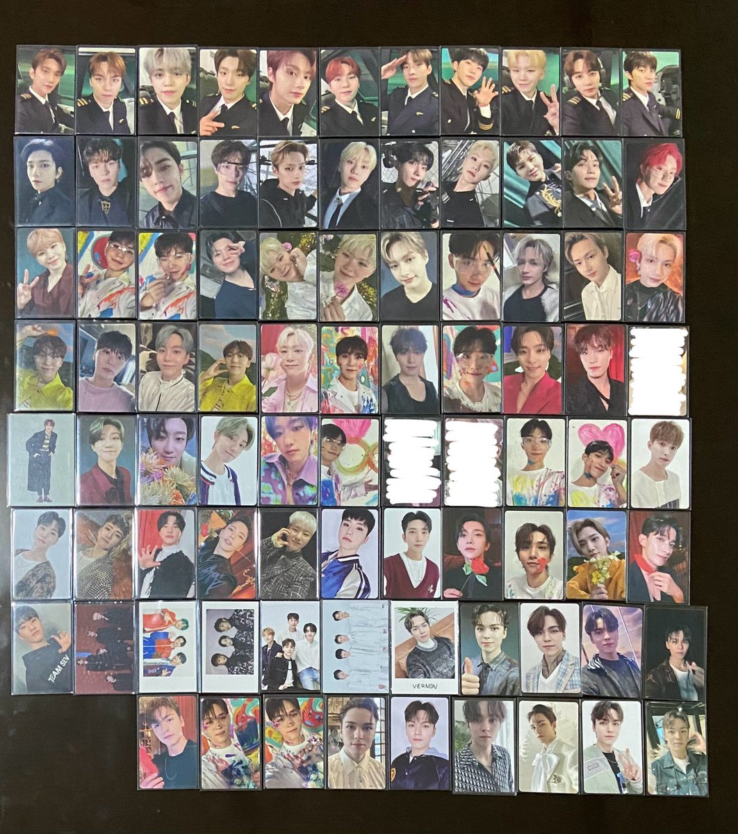 #gyuriesells wts lfb ph help rt !

seventeen semi quitting sale
mingyu kr album pcs (all 1st press)

  ⊹ ₱42,310
  ⊹ selling as whole set
      can look for kahati 
  ⊹ super flexi dop, with nrdp
  ⊹ all onhand, good condi

check thread for more details;