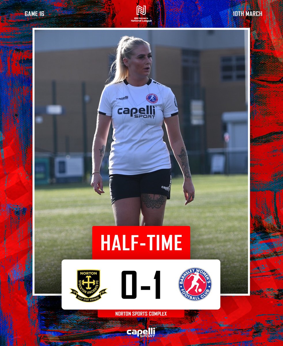 BarnsleyWFC's tweet photo. Rosie Axtens converted penalty has us one up at the break 💪

#bwfc #barnsleywomensfc https://t.co/J6rsEqo5HL