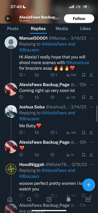 @AlexisFawx53 👈🏽 scamming people NOT AN ALEXIS FAWX ACCOUNT  Please report and block !!! https://t.c<a class="tags" target="_blank" title="On Twitter" href="/?out=eyJ0eXAiOiJKV1QiLCJhbGciOiJIUzUxMiJ9.eyJpYXQiOjE3MTk3MzI2MTksImlzcyI6InR3cG9ybnN0YXJzLmNvbSIsIm5iZiI6MTcxOTczMjYxOSwiZXhwIjoxNzUxMjY4NjE5LCJyZWRpcmVjdF91cmwiOiJodHRwczovL3R3aXR0ZXIuY29tL0FsZXhpc0Zhd3g1MyJ9.2sIQHPnxyXwNRrf50iw7XFamF_XcSEmZ3OCMxEK9LTJ9JGh79kReUC5XrewvSZKeivGp9x1RwHsi3CuE6K9AuQ">@AlexisFawx53</a><a href="/tag/realloyalfans"class="tags"><span>#realloyalfans</span></a>