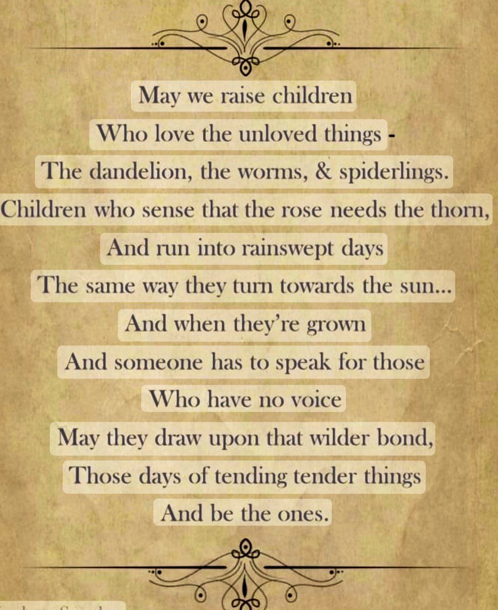 EllafClark's tweet photo. One of my favourite things about my Mum is that she raised me to be the sort of person that loves the unloved things 😊 She and I love this poem by Nicolette Sowder, I hope you enjoy it too 💚 #HappyMothersDay https://t.co/NHr7LuSN2D