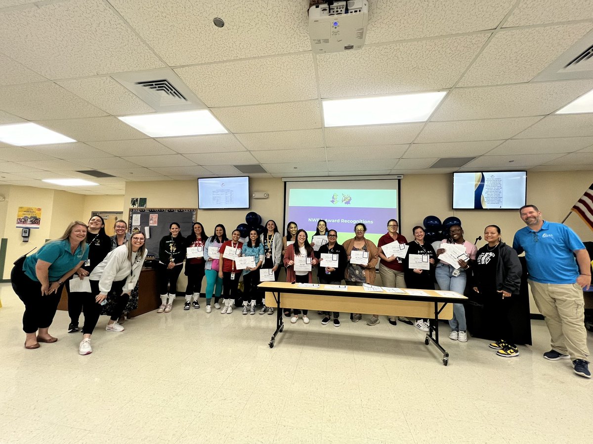 SchoolKeys's tweet photo. We recognized the hard work &amp; dedication of our teachers for their growth and proficiency on the Winter NWEA with their students! 🏆 Congratulations Knights! 💫 YOU make a difference! 💫 https://t.co/drf5MIDogL