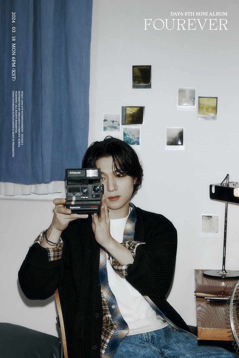 jypnation's tweet photo. DAY6 8th Mini Album
＜Fourever＞
Concept Photo 
#성진 #SUNGJIN

ALBUM RELEASE 🔽
2024.03.18 MON 6PM (KST)
🪄TITLE "Welcome to the Show"

#DAY6 #데이식스
#Fourever
#Welcome_to_the_Show https://t.co/ytEzYq90tY
