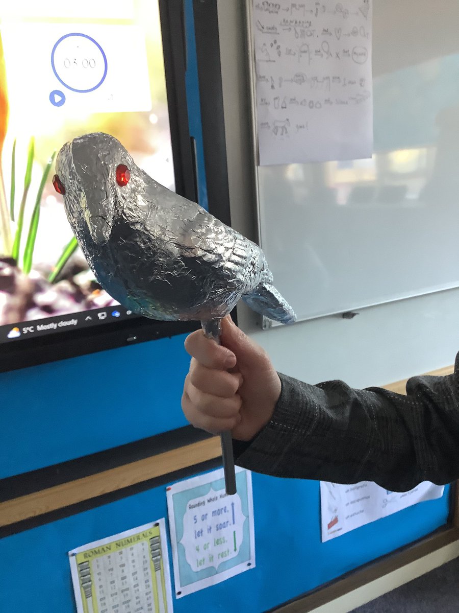 Y4Torrisholme's tweet photo. Do you recognise this World Book Day character @RossAuthor  ? 
Your book is a firm favourite in Yr4 @TorrisholmeCPS https://t.co/mCRsQw1LtN