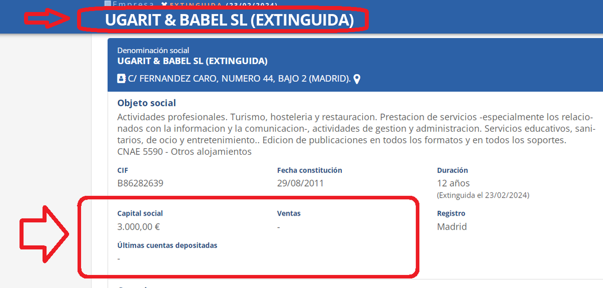 GuillermoRocaf1's tweet photo. Hola @SIntxaurrondo VEO en el Registro Mercantil que NO has depositado las CUENTAS ANUALES de tu Sociedad #GARIT desde el 2011.
Como Administradora Solidaria estabas obligada a formular cuentas pero NO lo has hecho. ¿Por qué?
¿Puede @rtve mantener relaciones mercantiles con Sociedades cuyos administradores incumplen sus obligaciones societarias? ¡QUÉ COÑO ES ÉSTO!!!?
¿Dónde está la mierda de #Oposición de este país?