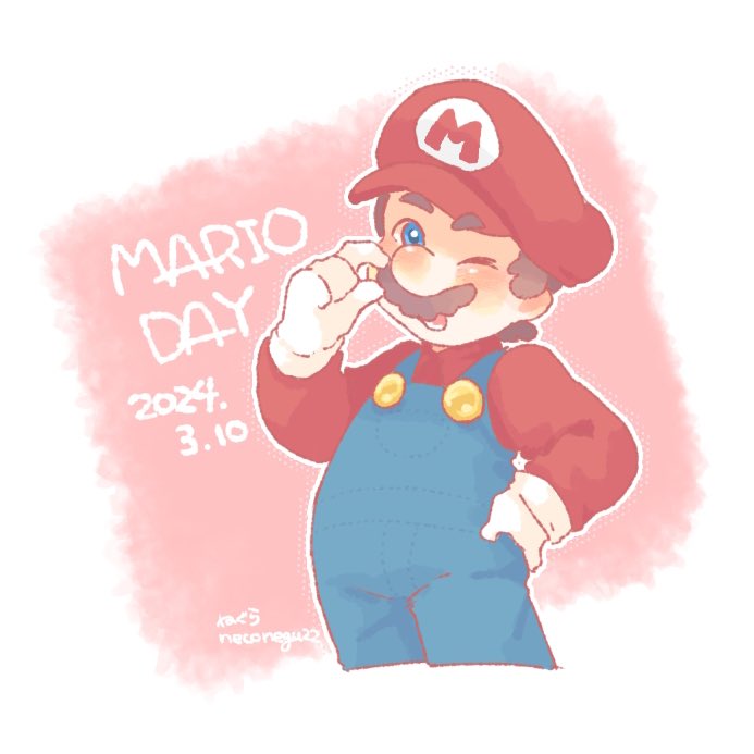 #Mar10Day #マリオの日 間に合った……！ 頼もしくてかっこよくてかわいい兄さんだいすき🙌💕💕