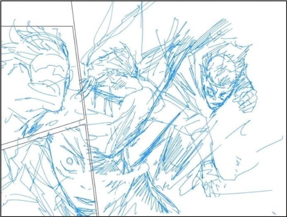 fashionpressnet's tweet photo. 「芥見下々『呪術廻戦』展」渋谷ヒカリエで - 漫画『呪術廻戦』の創作秘話に迫る、下描きやネームを展示 - https://t.co/bLxDVGhSdY https://t.co/mnkLllOuju