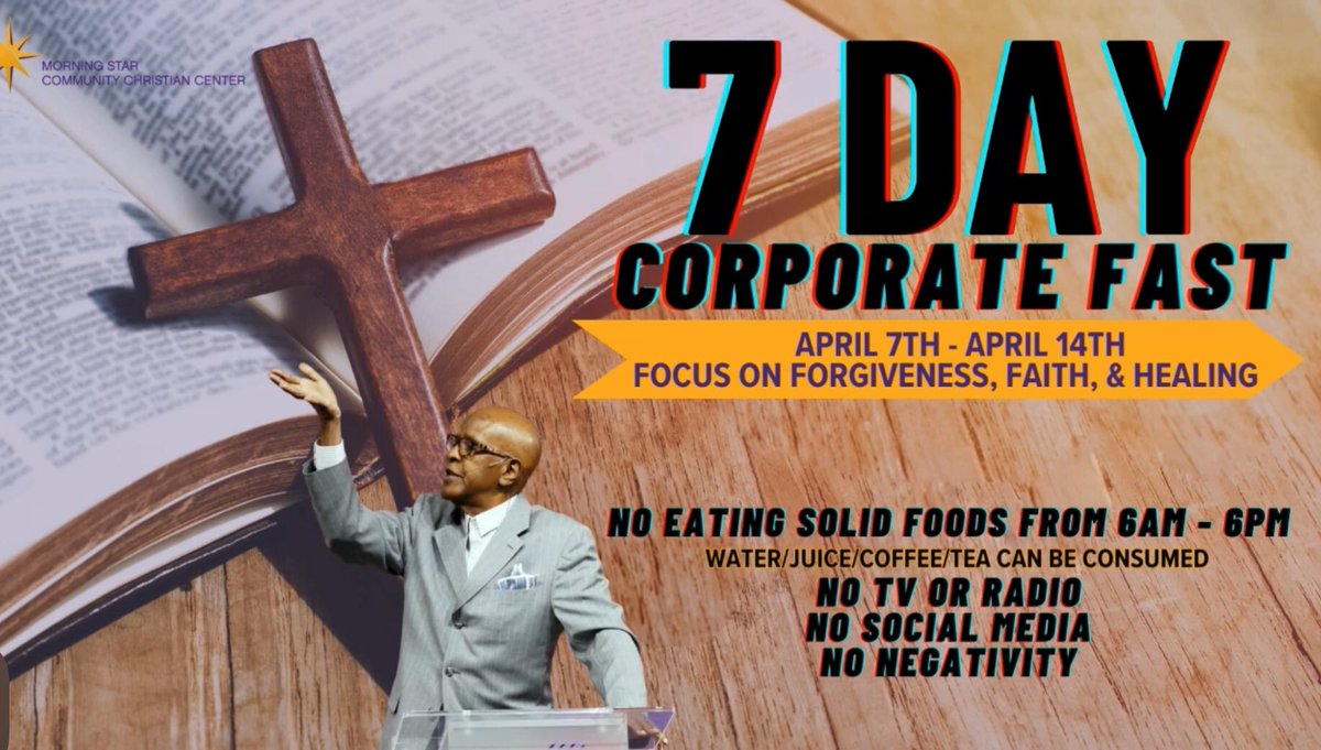 MorningStarCCC's tweet image. #HEALING #FAST #MSCCC